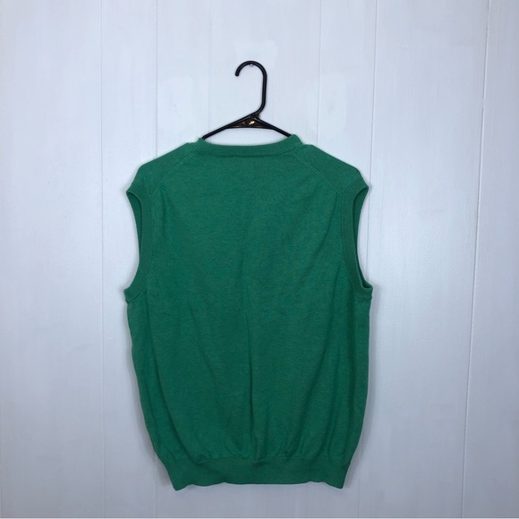 Brooks Brothers Supima Cotton Knit V-Neck Sweater Vest Sz L - Picture 5 of 7